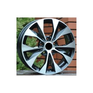 Honda Style 606 6.5x16 5x114.3 ET45 Black Face Machined