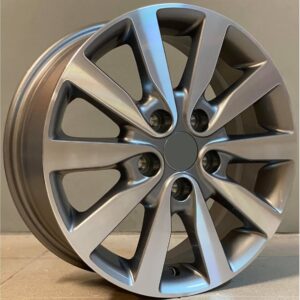Mazda Style 143 6.5x16 5x114.3 ET45 Gun Metal Face Machined