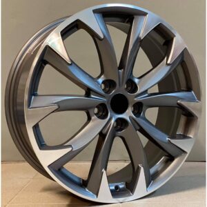 Mazda Style 177 7x19 5x114.3 ET50 Gun Metal Face Machined