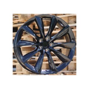 Tesla Style 1469 10.5x22 5x120 ET35 Black Glossy
