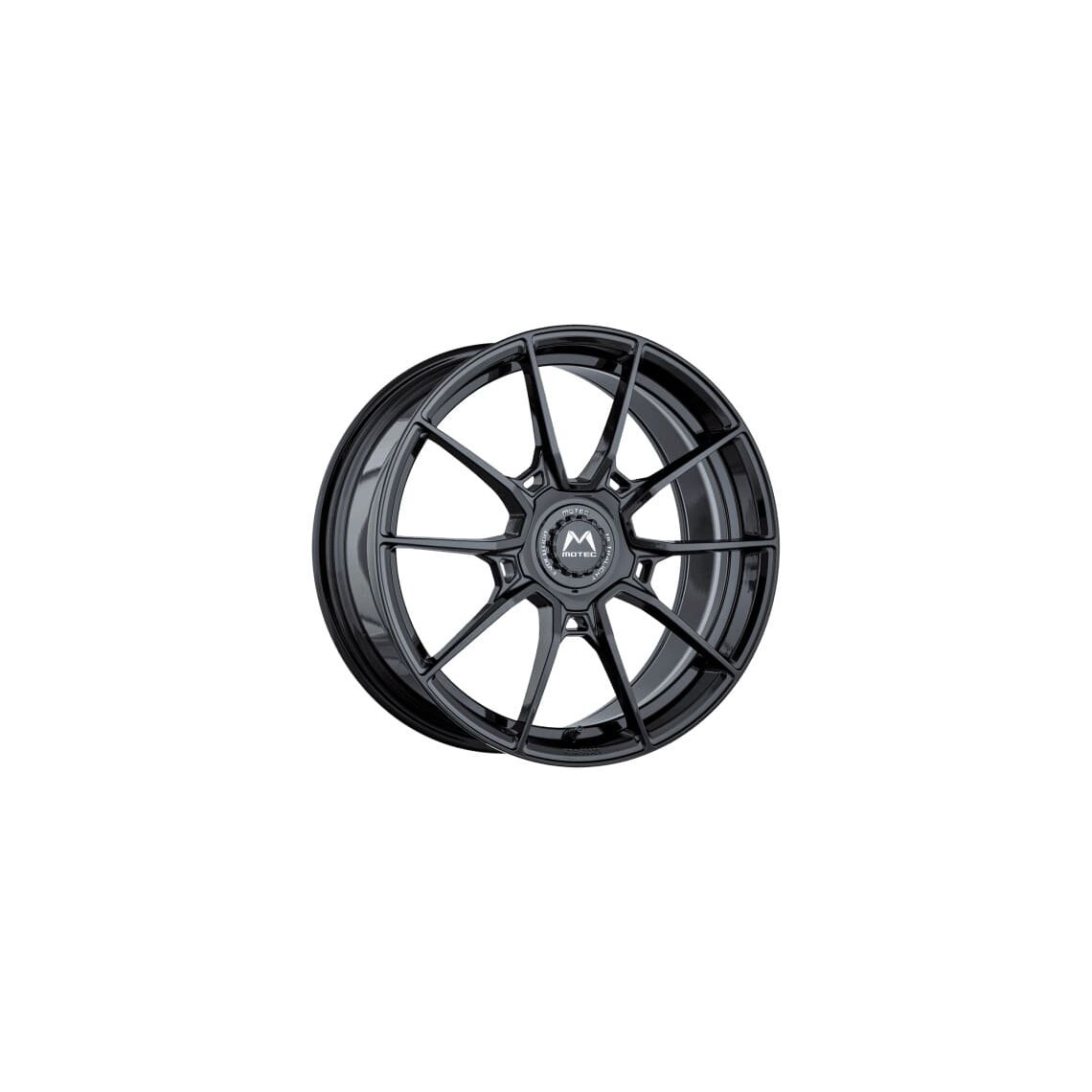 MCR5-Ultralight Evo 8.5x19 5x114.3 ET48 Black Glossy