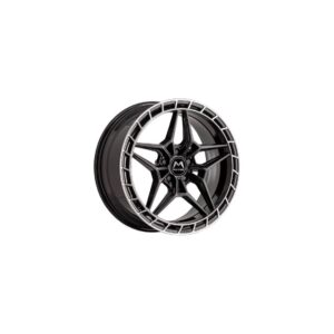 MCT16-Futura 8.5x19 5x112 ET45 Black Rim Polished