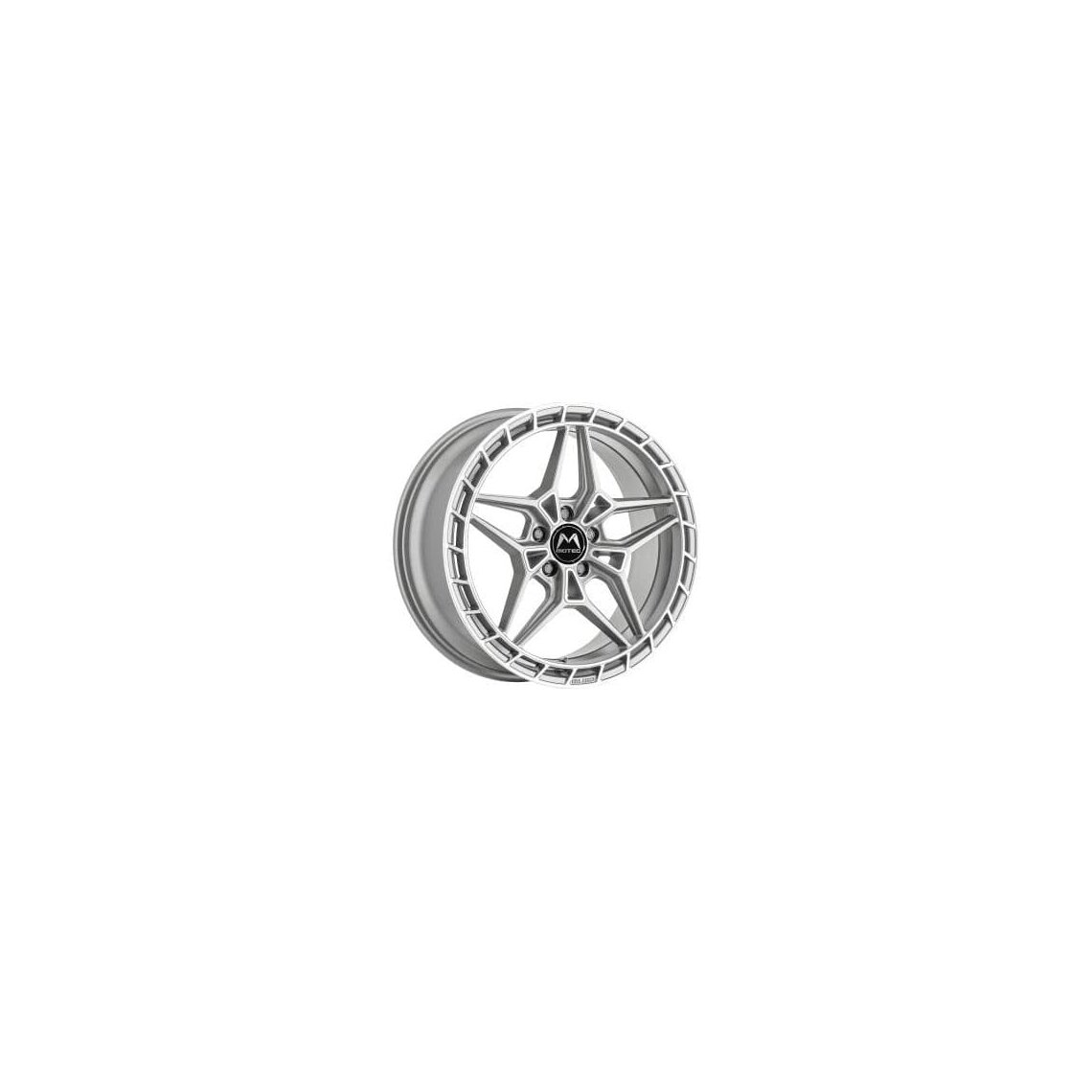 MCT16-Futura 8.5x19 5x114.3 ET45 Silver Rim Polished