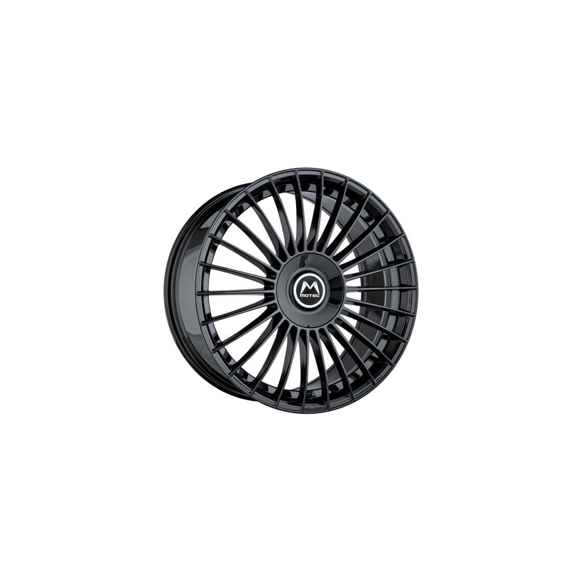 MCT18-Venom 8.5x19 5x5x112|5x120 ET43 Black Glossy
