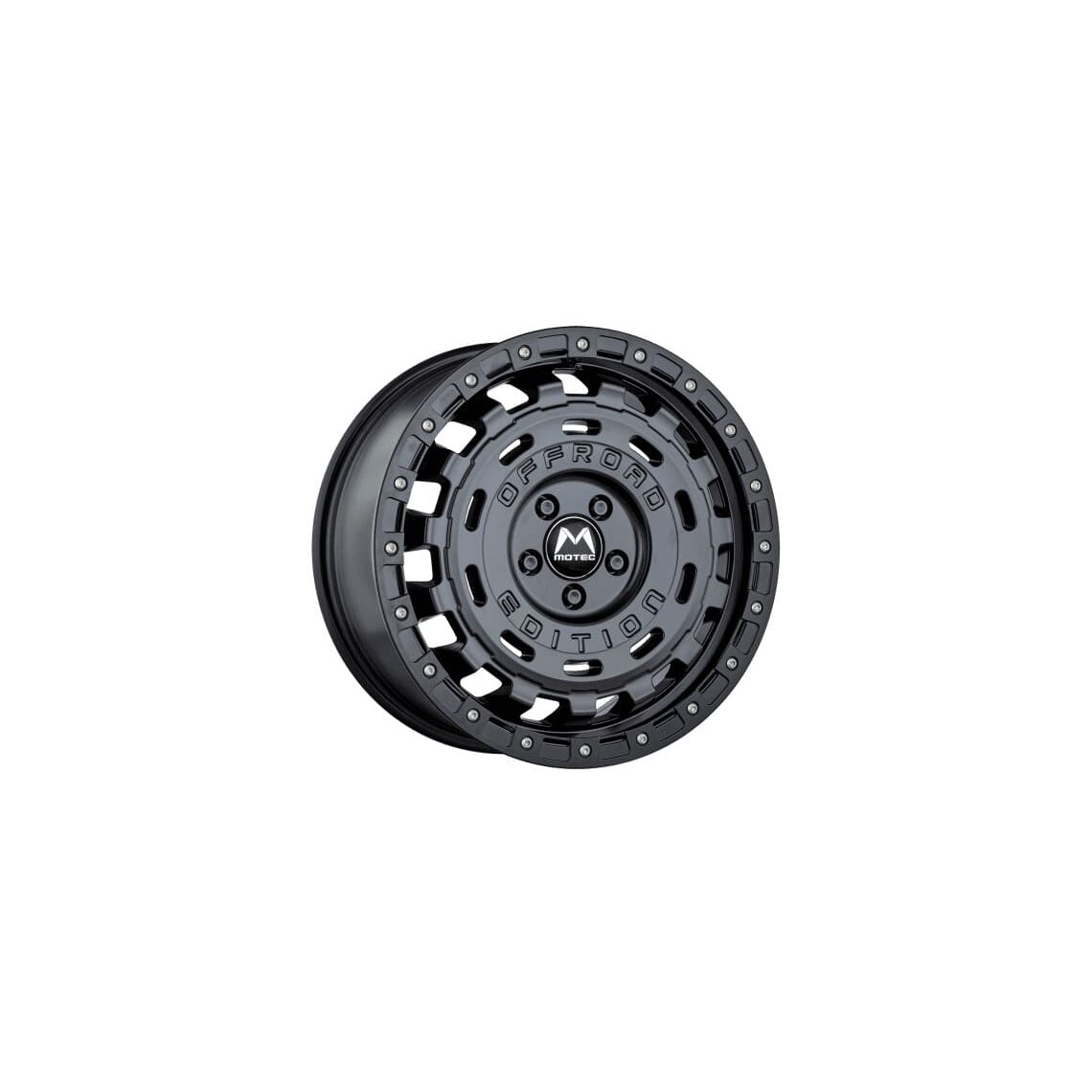 MOF1-R-Cross 8x17 5x112 ET45 Black Matt Ring Black Matt