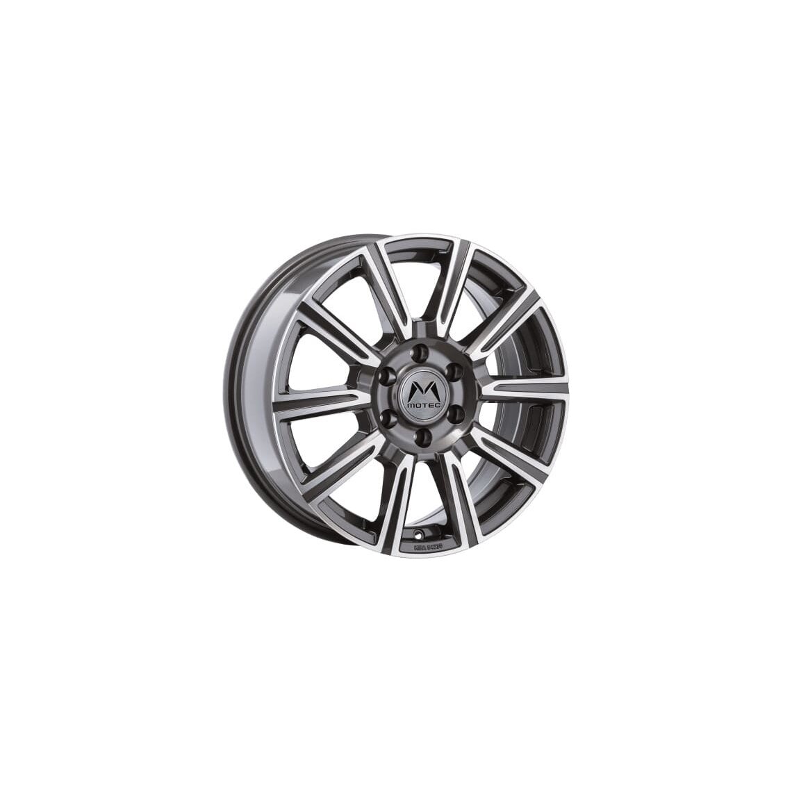 WM1-Vantastic 7.5x18 6x130 ET47 Gray Polished