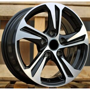 Van Style 5832 6.5x16 5x118 ET45 Black Face Machined