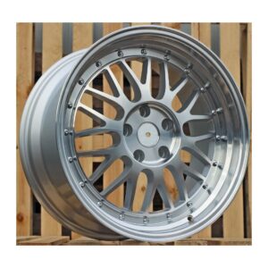 BBS Style 1025 7.5x17 5x120 ET34 Silver Face Machined