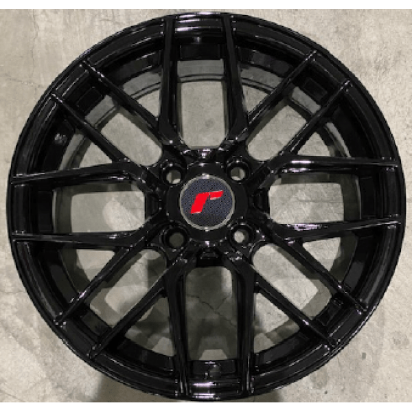 E.M aftemarket IW05/2 15x6.5 4X100 et38 ΜΑΥΡΟ ΓΥΑΛΙΣΤΕΡΟ