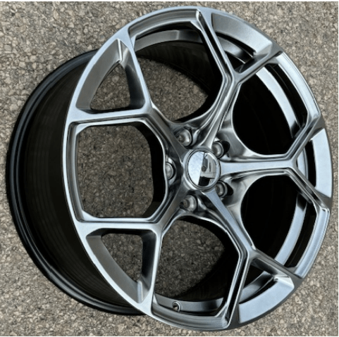 E.M aftemarket F1/2NEW 17x7.5 5X112 et35 HYPER BLACK