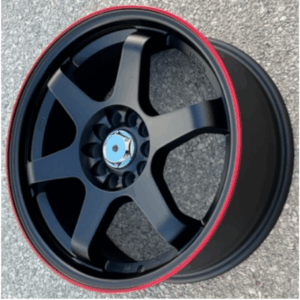 E.M aftemarket 6123 18x7.5 5X114 et40 ΜΑΥΡΟ ΓΥΑΛΙΣΤΕΡΟ ΜΕ ΔΙΑΜΑΝΤΕ ΧΕΙΛΟΣ
