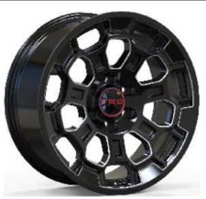 E.M REPLICA 4X4 77097 17X8 6X139 ET-5 MAT BLACK