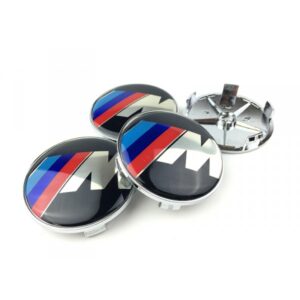 Καπάκια για ζάντες Τάπες κέντρου ζάντας Bmw  M 68mm 4 τεμ