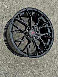 E.M aftemarket IW19 16x6.5 4X108 et35 ΜΑΥΡΟ ΓΥΑΛΙΣΤΕΡΟ