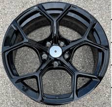 E.M aftemarket F1/2NEW 17x7.5 5X112 et35 ΜΑΥΡΟ ΓΥΑΛΙΣΤΕΡΟ