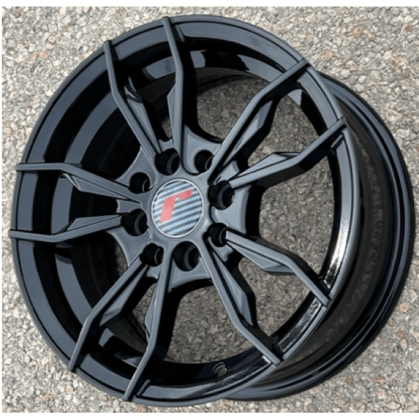 E.M aftemarket IW10 15x6.5 4X108 et35 ΜΑΥΡΟ ΓΥΑΛΙΣΤΕΡΟ
