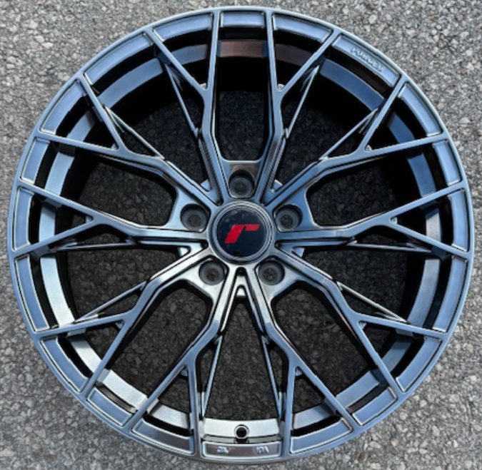 E.M aftemarket IW12 15x6.5 4X108 et35 HYPER BLACK