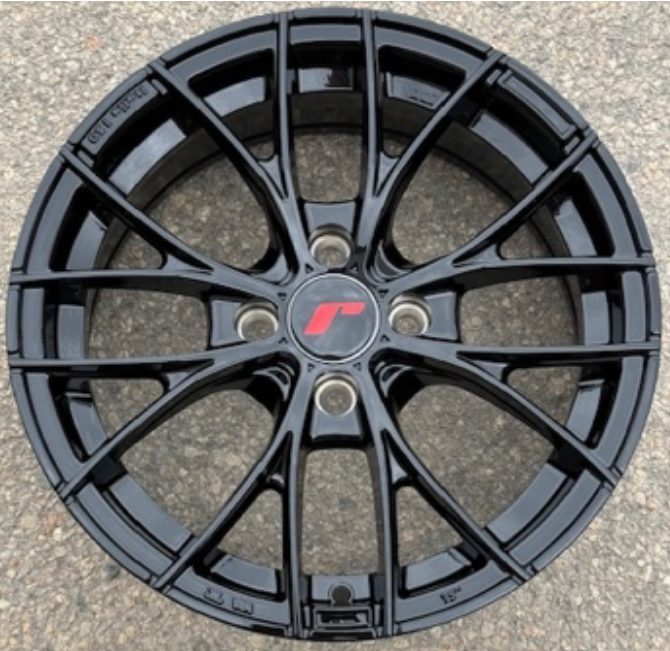 E.M aftemarket IW18 14x5.5 4X108 et38 ΜΑΥΡΟ ΓΥΑΛΙΣΤΕΡΟ