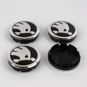 Καπάκια για Ζάντες Skoda 56mm Σετ 4/τεμ Κωδ.cap1211