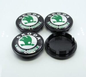 Καπάκια για Ζάντες Skoda 55mm Σετ 4/τεμ Κωδ.cap1210