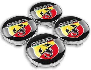 Καπάκια για ζάντες Τάπες κέντρου ζάντας Abarth 60mm