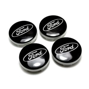 Καπάκια για ζάντες Τάπες κέντρου ζάντας Ford 54mm Σετ 4 τεμ Μαύρο
