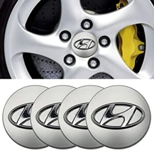 Καπάκια για ζάντες Τάπες κέντρου ζάντας HYUNDAI 60mm Σετ 4 τεμ