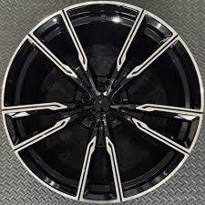 E.M BMW STYLE 112 22x9.5|10.5 5X112 et35|40 ΔΙΑΜΑΝΤΕ ΜΑΥΡΟ