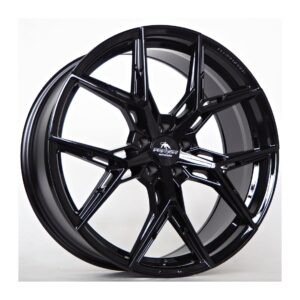 Gravity 9x21 5x112 ET25 66.56 Black Glossy