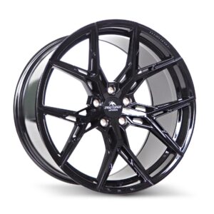 Gravity 8.5x19 5x108 ET45 67.1 Black Glossy