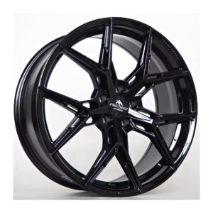 Gravity 8.5x20 5x112 ET25 66.56 Black Glossy