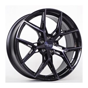 Gravity 8.5x20 5x112 ET35 66.56 Black Face Machined Tinted Face
