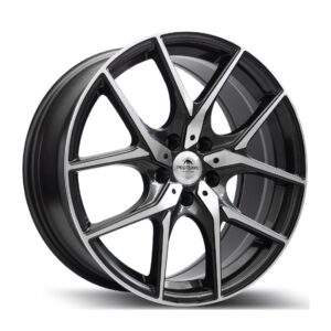 Vision 8x18 5x112 ET42 66.45 Gun Metal Face Machined