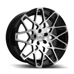 Spider 10.5x20 5x120 ET35 72.56 Black Face Machined