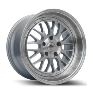 Spot 8.5x18 5x112 ET30 66.45 Silver Face Machined