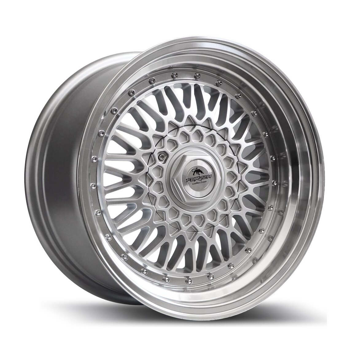 Malm 9.5x17 5x112/5x120 ET20 72.56 Silver Machined Lip