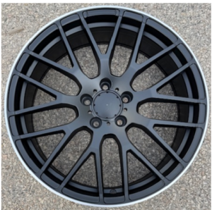 E.M MERCEDES STYLE 1259 19X8.5 5x112 ET45 ΜΑΥΡΟ ΜΑΤΤ ΜΕ ΔΙΑΜΑΝΤΕ ΧΕΙΛΟΣ