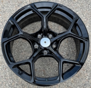 E.M AUDI STYLE F1/2 NEW 22x10 5X112 et25 ΜΑΥΡΟ ΜΑΤ